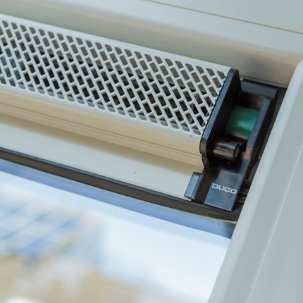 Ventilatierooster Kunststof Kozijnen