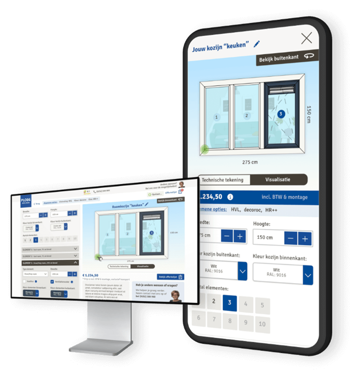 Configurator Telefoon En Beeldscherm