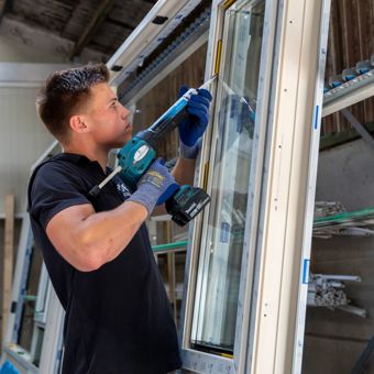 Voorbeglazen & prefab montage (2)