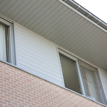 Kunststof gevel elementen voor de woning