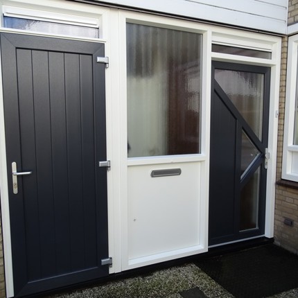 Kunststof Voordeur En Achterdeur Nieuwkoop