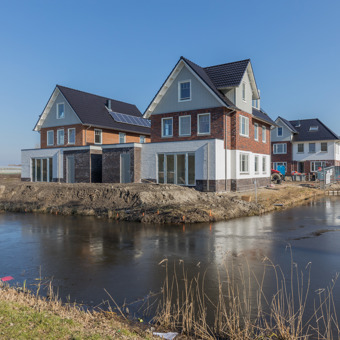 Woning met kozijnen