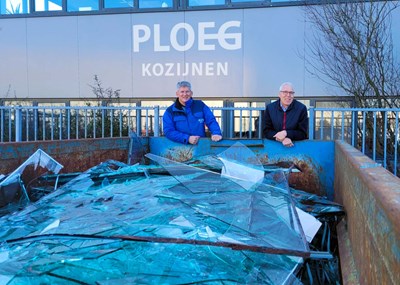 Pilot: hoogwaardige glasrecycling