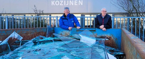 Pilot: hoogwaardige glasrecycling