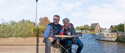 Ploeg directeur Frans Biemond geeft stokje over aan Ronald van den Ing