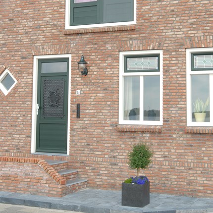 Landelijke voordeur
