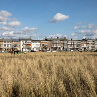 Katwijk aan Zee vanaf de duinen