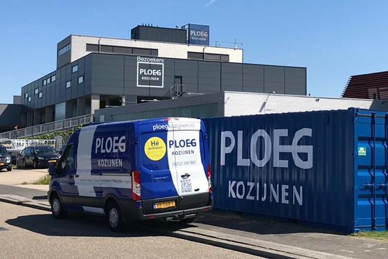Ploeg kozijnen showroom in Nieuw-Vennep