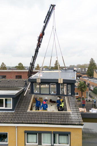 Dakkapel plaatsen bij Vlietestein in Nieuw-Vennep