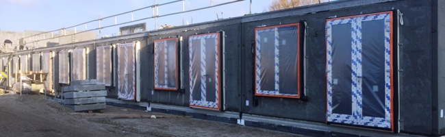 Prefab kunststof kozijnen 