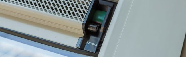 Ventileren van de woning