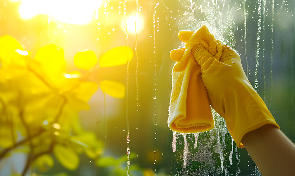 Schoonmaken Kozijnen